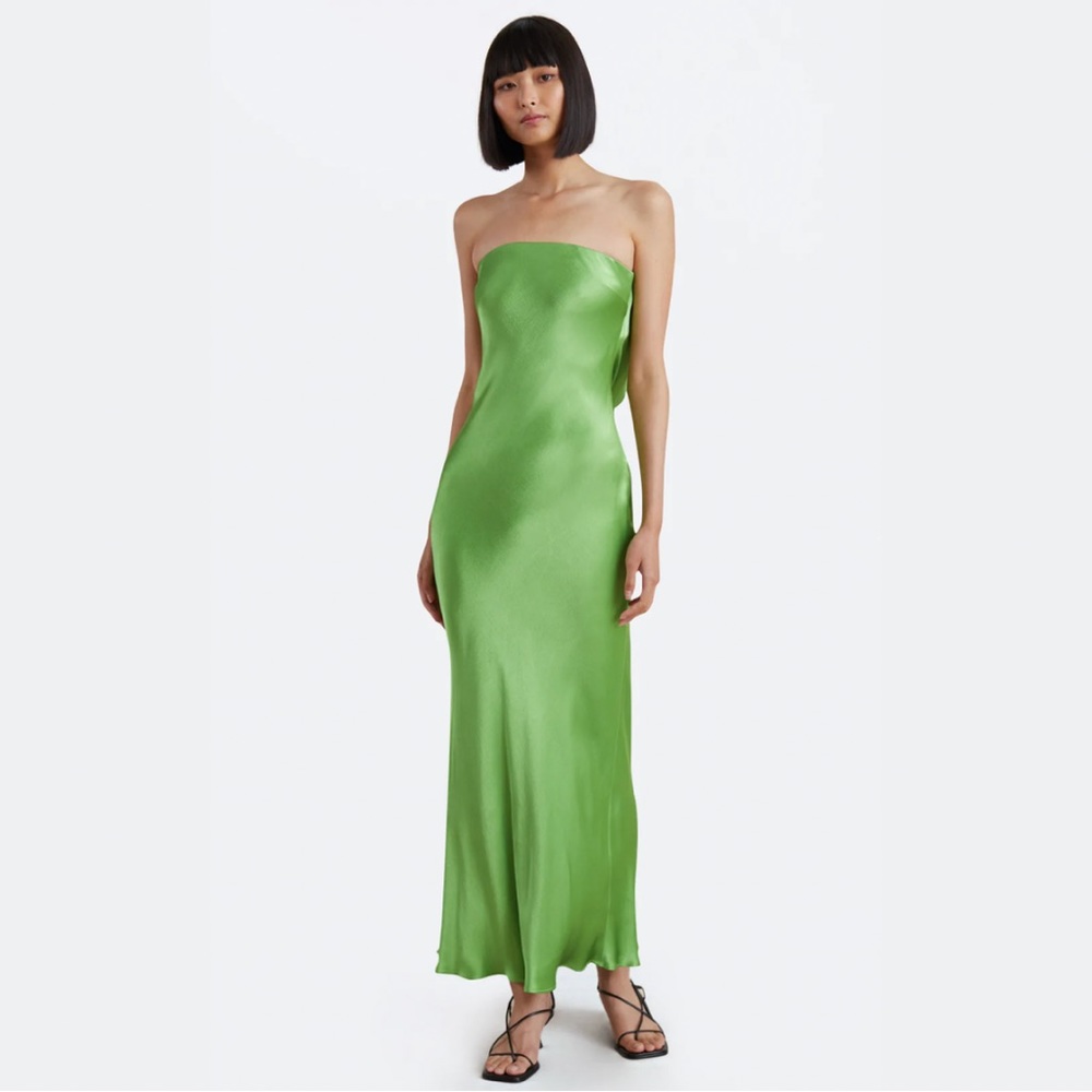 🌷BRAND NEW✨ Bec & Bridge Moon Dance Strapless Dress in Sweet Pea Green